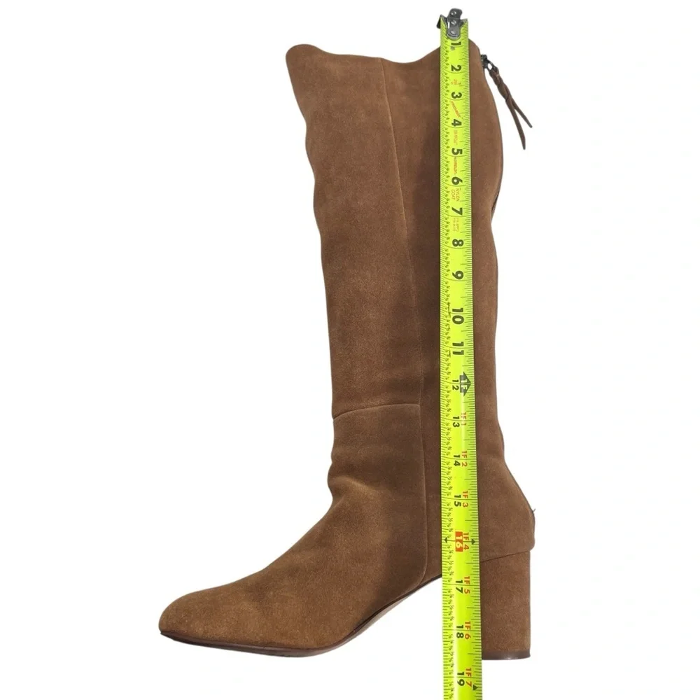 Splendid Danise Chestnut Suede Knee High Boots